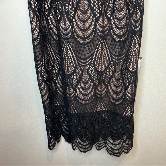 DRESS THE POPULATION Black Lace Dress - Picture 7 of 16